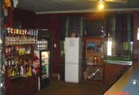 Behind the counter at Die Geitjie - Burgersdorp