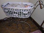 photo: Old pram at the Burgersdorp Museum